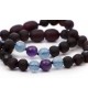 Amber teething bracelet - Gemstone - precious stones 